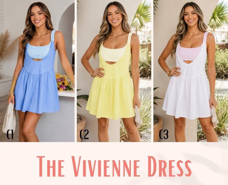 THE VIVIENNE DRESS (PREORDER 6/27)