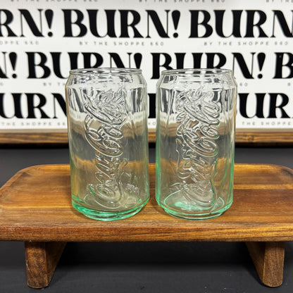 COLA GLASSES {THRIFTY FLAMES}