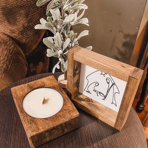 BURN! CHEESE MOLD CANDLE {MADE TO ORDER}