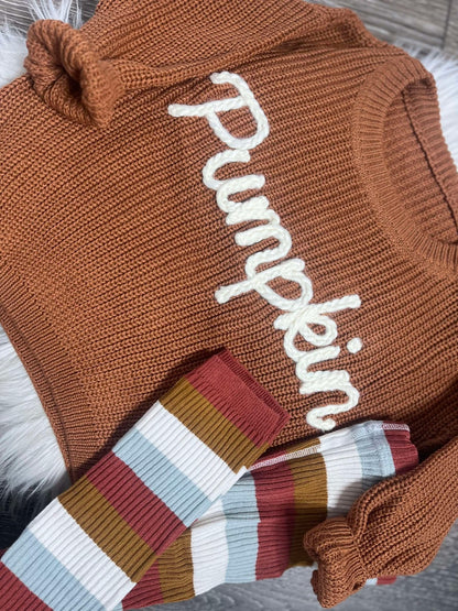 CUSTOM CHUNKY KNIT SWEATERS (PREORDER 9/26)
