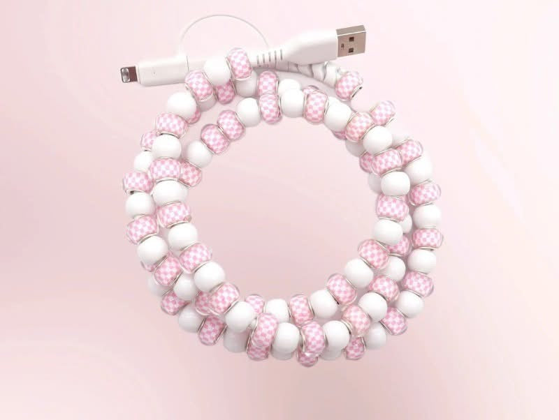 BEADED PHONE CHARGERS (PREORDER 7/4)