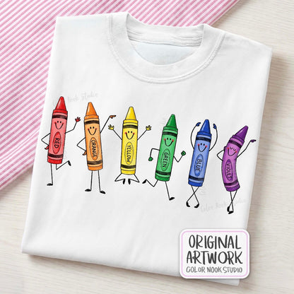HAPPY CRAYONS (BACK TO SCHOOL SHOPPE DROP)