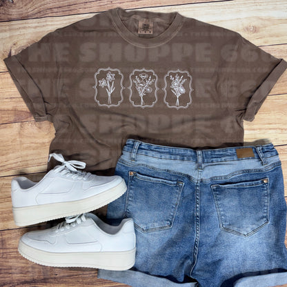 SIMPLE FLOWERS + FRAMES