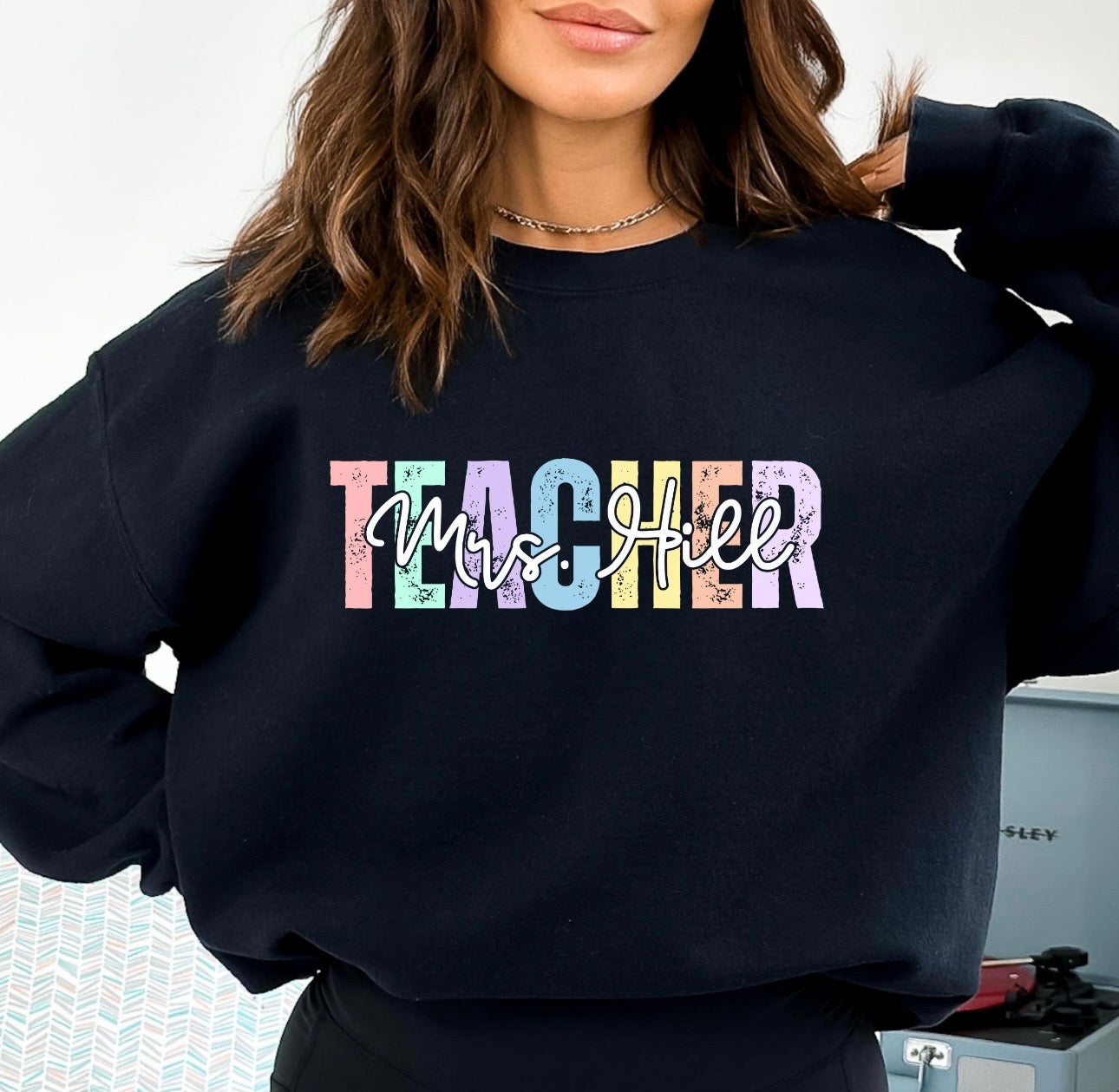 CUSTOM TEACHER NAME (BACK TO SCHOOL SHOPPE DROP)
