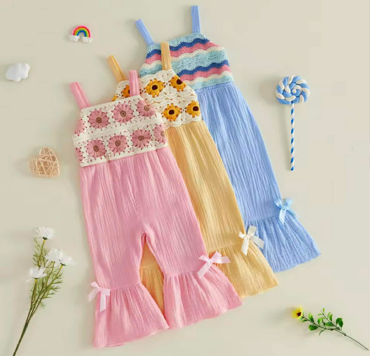 CROCHET KIDS JUMPERS (PREORDER 5/2)