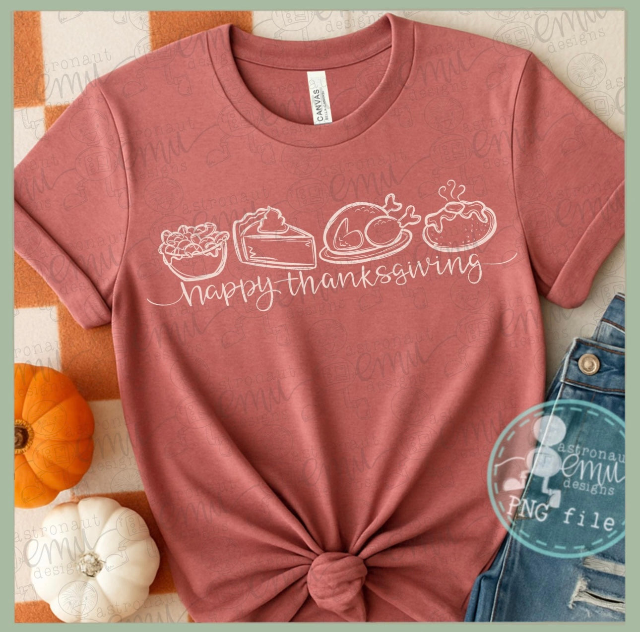 SIMPLE HAPPY THANKSGIVING (SHOPPE SAMPLE)