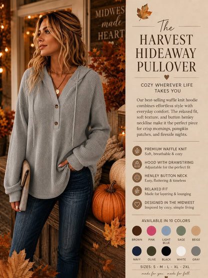 THE HARVEST HIDEAWAY PULLOVER (PREORDER 8/15)