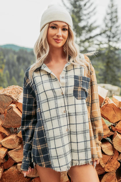 THE HAISLEY PLAID TOP (PREORDER 8/8)