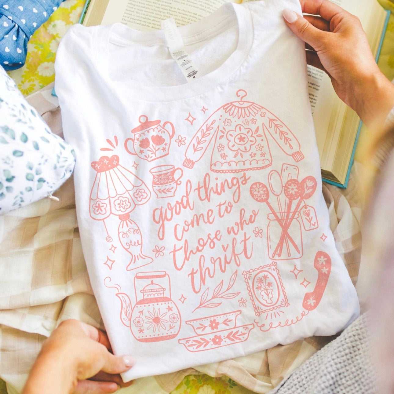 GOOD THINGS COME TO THOSE WHO THRIFT (SHOPPE SCORE)