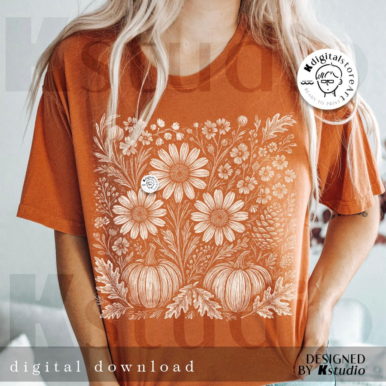 FLOWERS + PUMPKINS (SHOPPE SAMPLE)