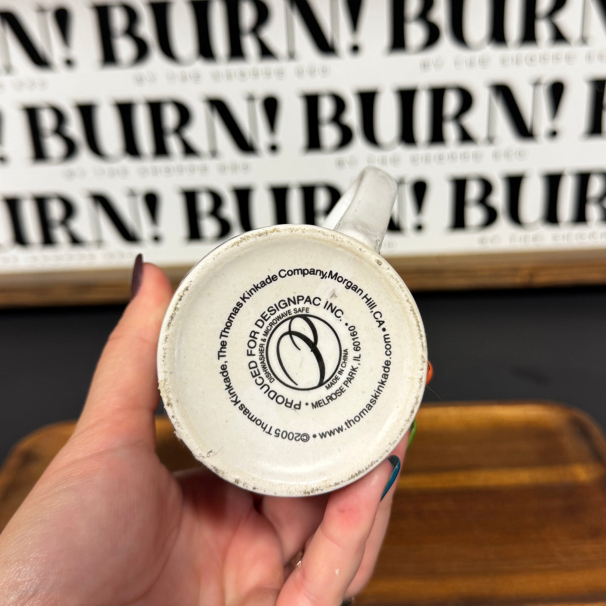 COTTAGE SCENE MUG {THRIFTY FLAMES}