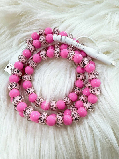 BEADED PHONE CHARGERS (PREORDER 7/4)