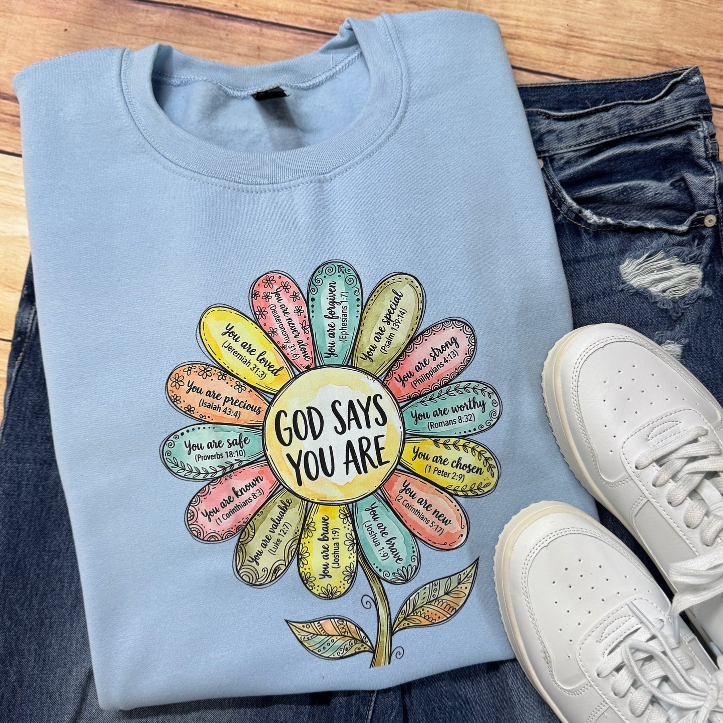 GOD SAYS YOU ARE..