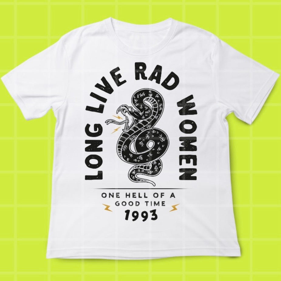 LONG LIVE RAD WOMEN (SHOPPE SCORE)