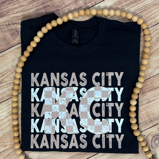 NEUTRAL CHECKERED KANSAS CITY