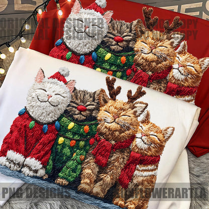 CHRISTMAS CATS (SHOPPE SAMPLE)