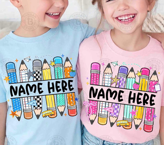 CUSTOM PENCIL NAME (BACK TO SCHOOL SHOPPE DROP)