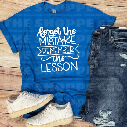 FORGET THE MISTAKE