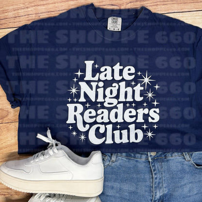 LATE NIGHT READERS CLUB