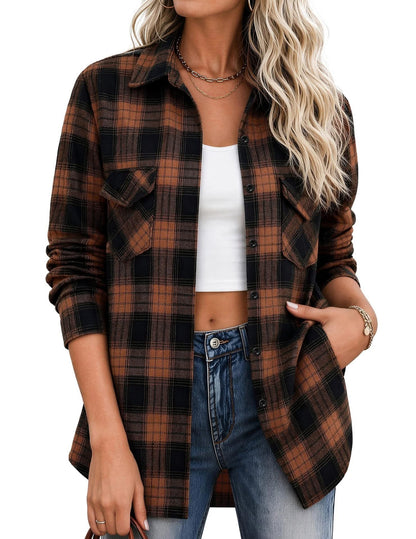 THE BRIELLE PLAID SHACKET (PREORDER 9/26)