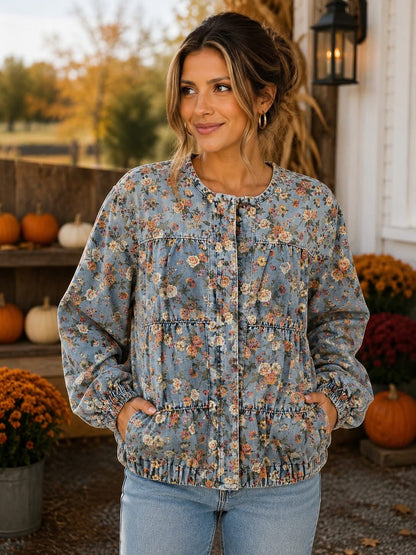 THE MEADOWBROOK FLORAL JACKET (PREORDER 9/12)