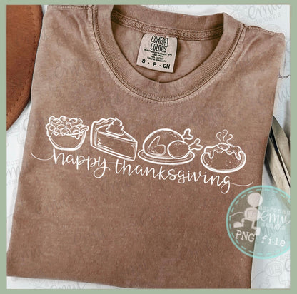 SIMPLE HAPPY THANKSGIVING (SHOPPE SAMPLE)