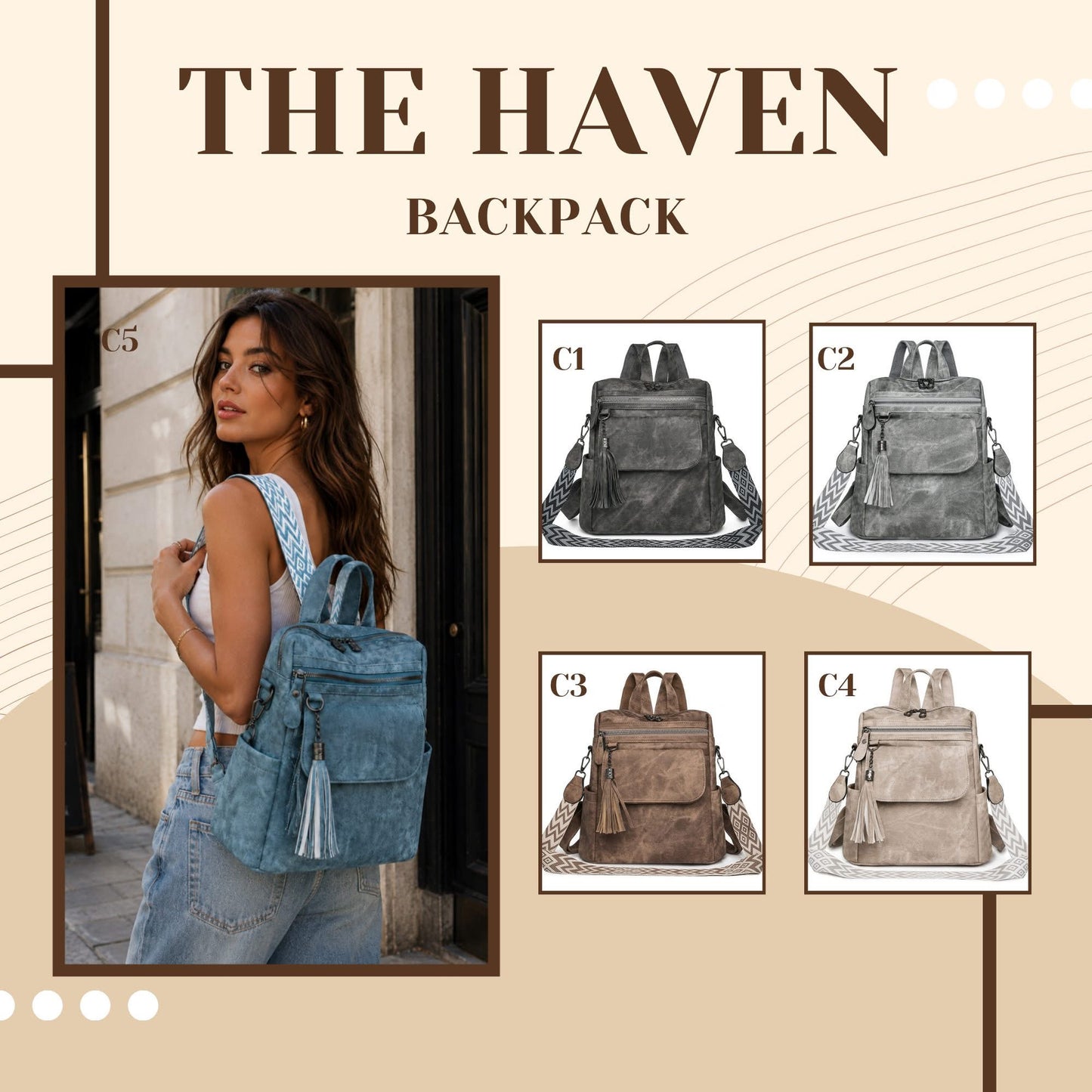 THE HAVEN BACKPACK (PREORDER 7/4)