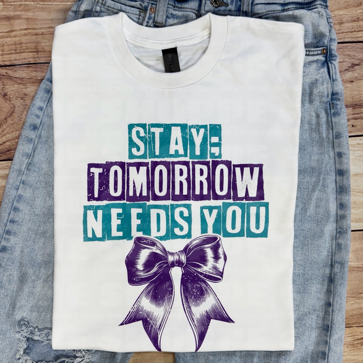 STAY ; TOMORROW NEEDS YOU