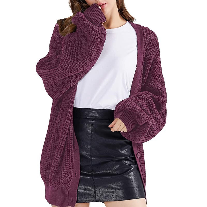THE SLOUCHY KNIT CARDIGAN (PREORDER 9/12)