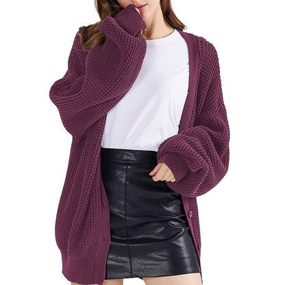 THE SLOUCHY KNIT CARDIGAN (PREORDER 9/12)