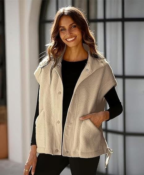 THE WRENLEE FLEECE VEST (PREORDER 9/26)
