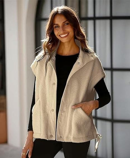 THE WRENLEE FLEECE VEST (PREORDER 9/26)