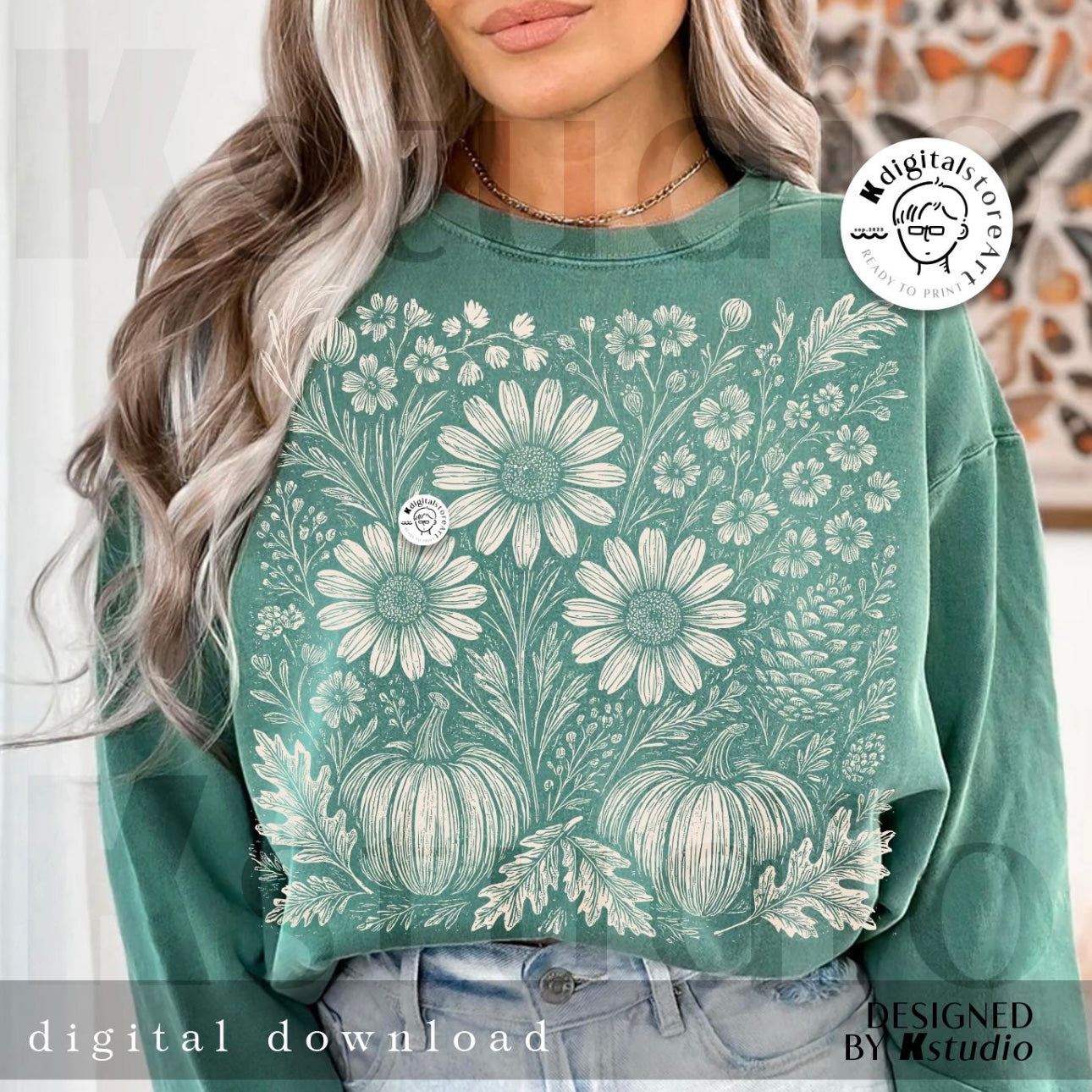 FLOWERS + PUMPKINS (SHOPPE SAMPLE)