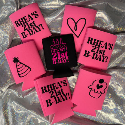 CUSTOM COOZIES
