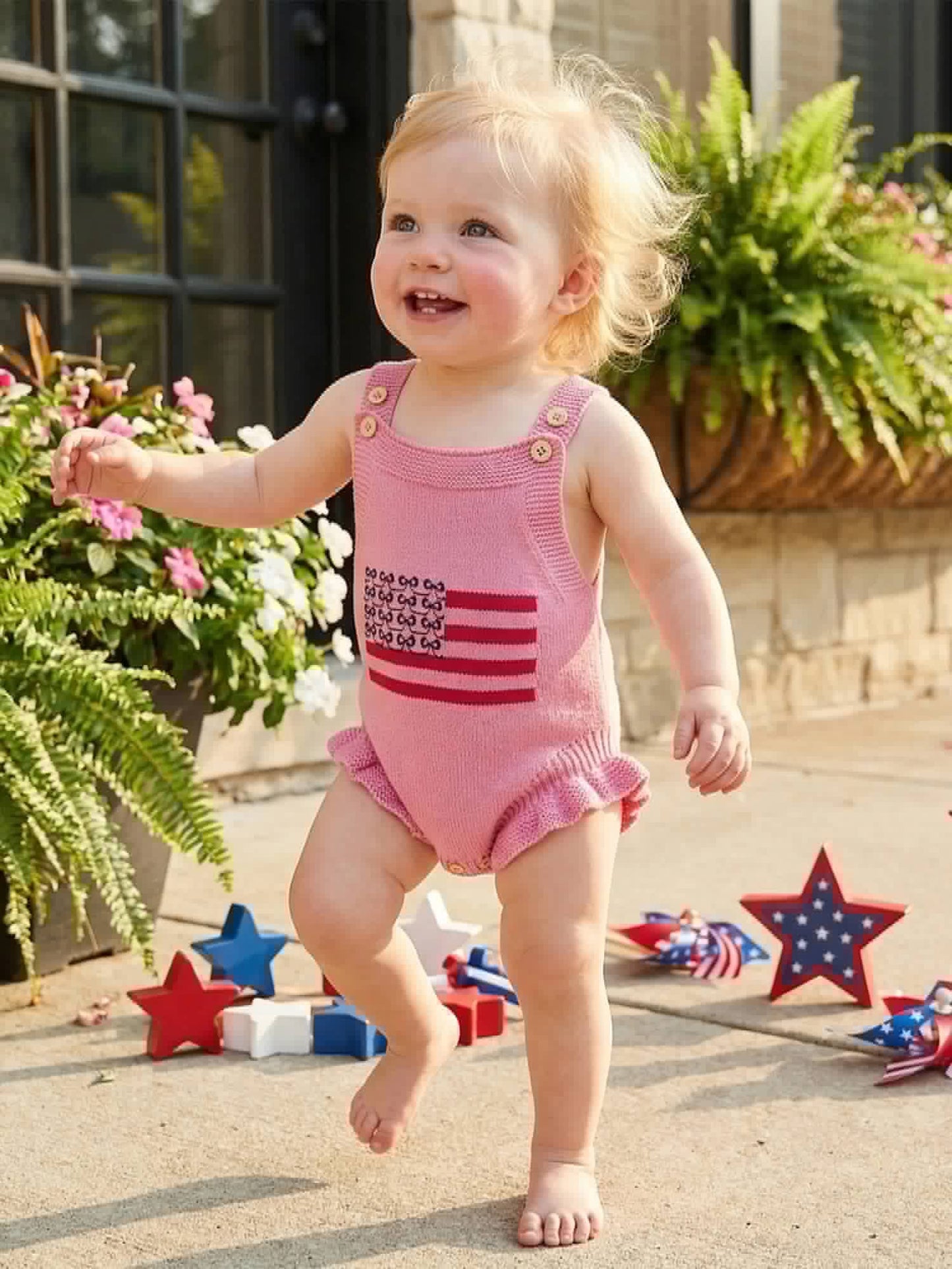 THE ZOIE FLAG ONESIE (PREORDER 5/2)