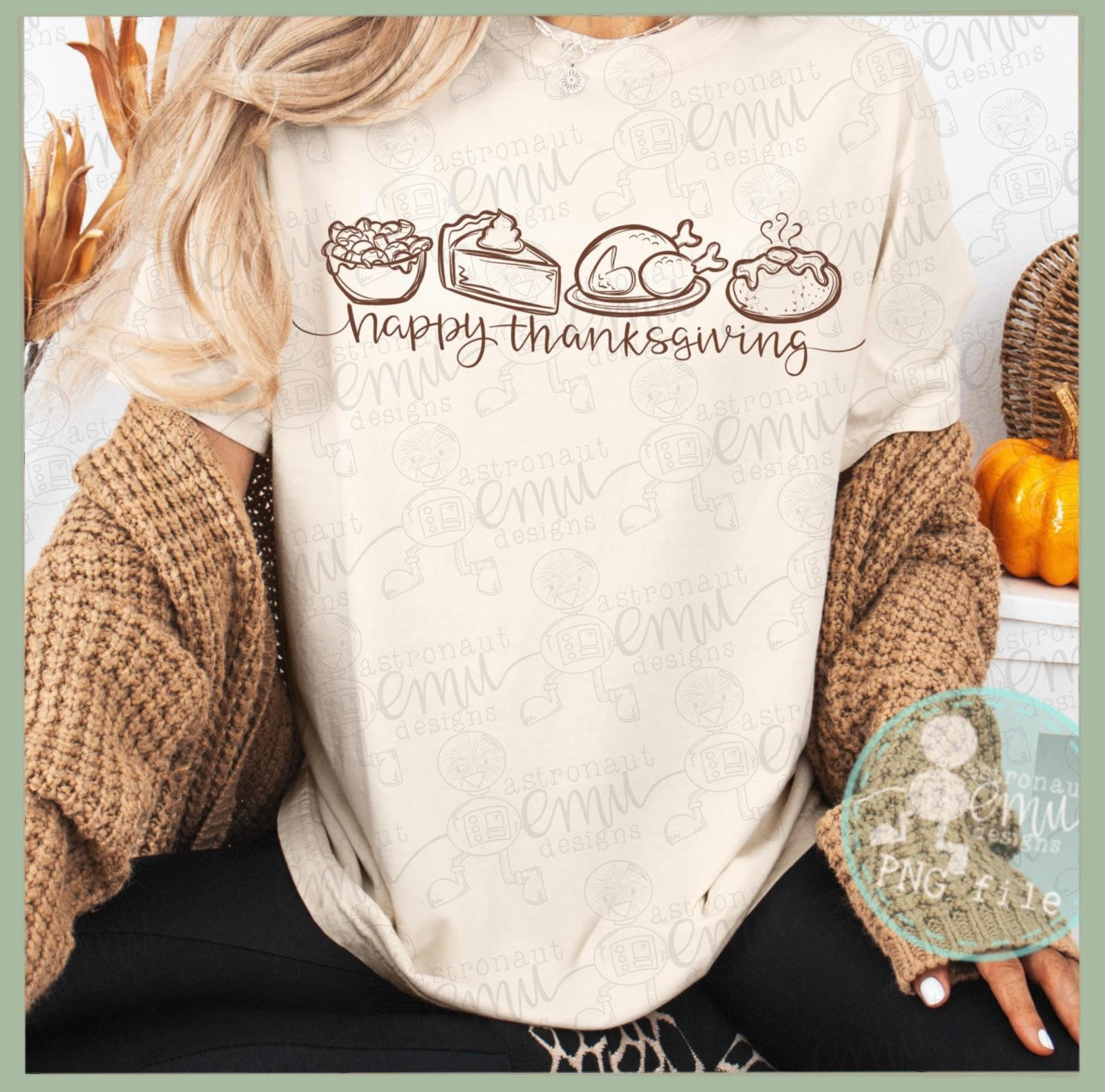 SIMPLE HAPPY THANKSGIVING (SHOPPE SAMPLE)