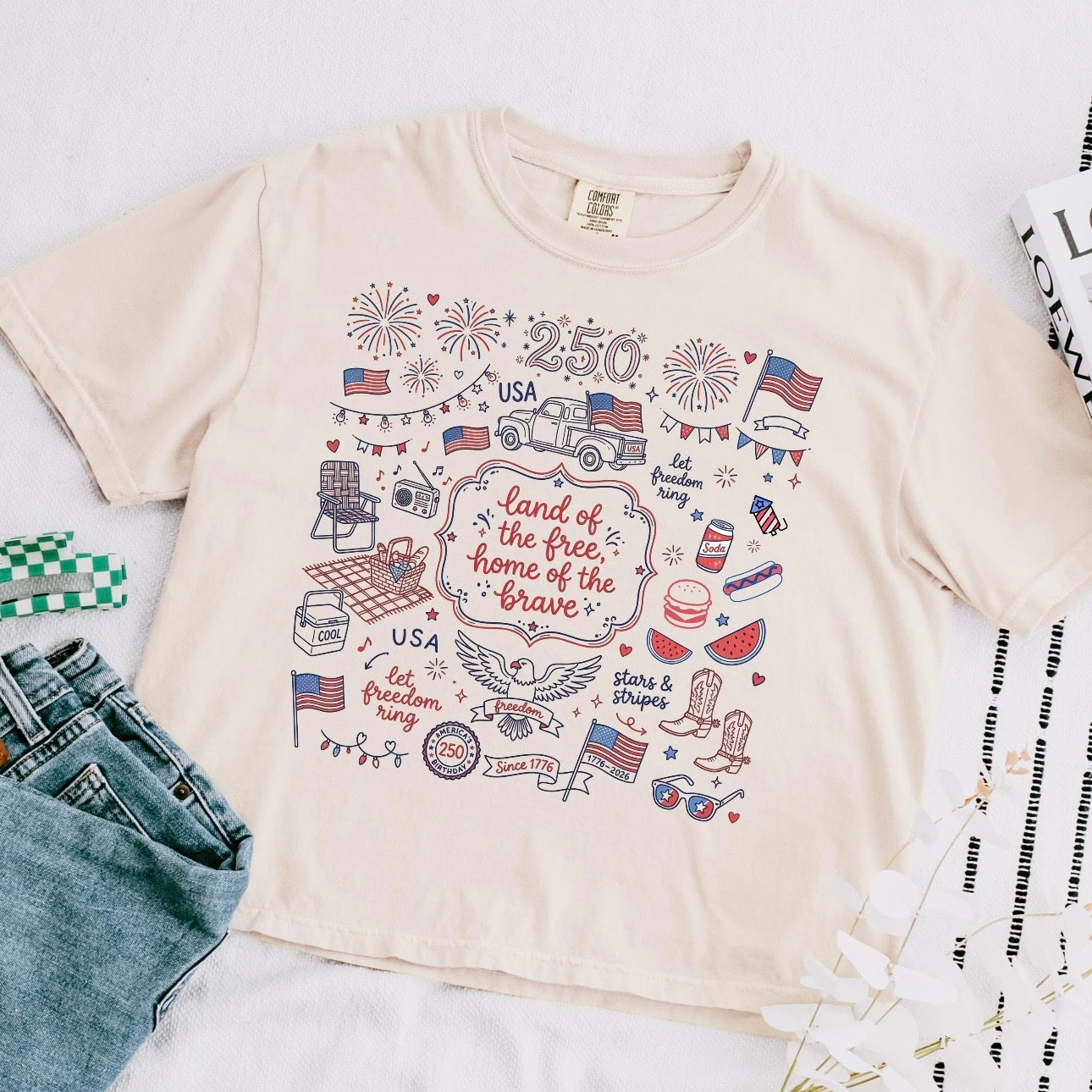 LAND OF THE FREE COLLAGE (SHOPPE SCORE)