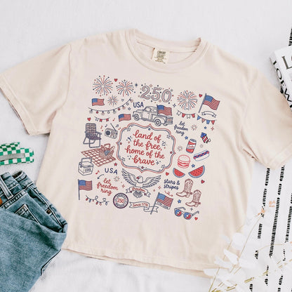 LAND OF THE FREE COLLAGE (SHOPPE SCORE)