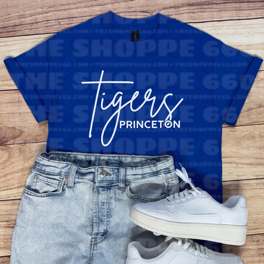 PRINCETON TIGERS {SCRIPT}