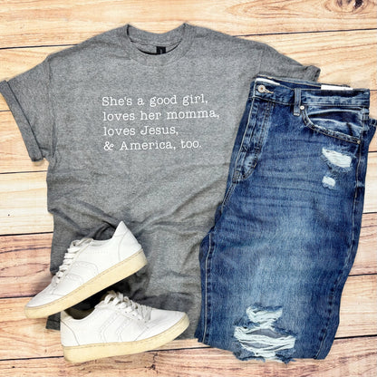 SHE’S A GOOD GIRL
