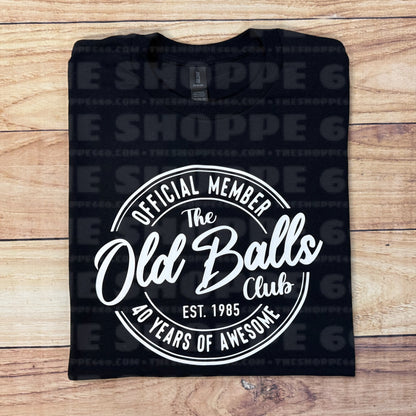 THE OLD BALLS CLUB