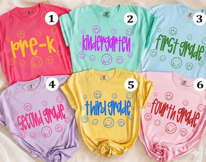 SMILEY FACE GRADES (SHOPPE DROP)