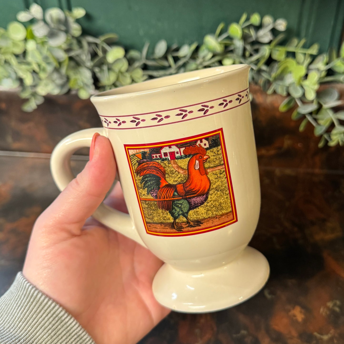 VINTAGE ROOSTER {THRIFTY FLAMES}