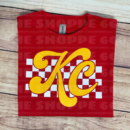 CHECKERED KC