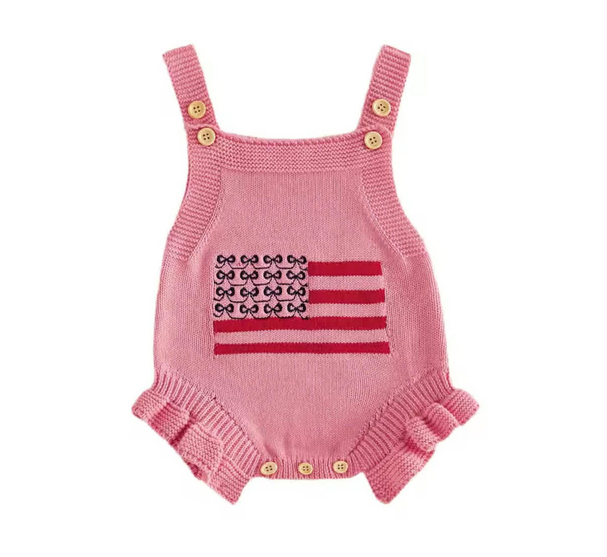 THE ZOIE FLAG ONESIE (PREORDER 5/2)