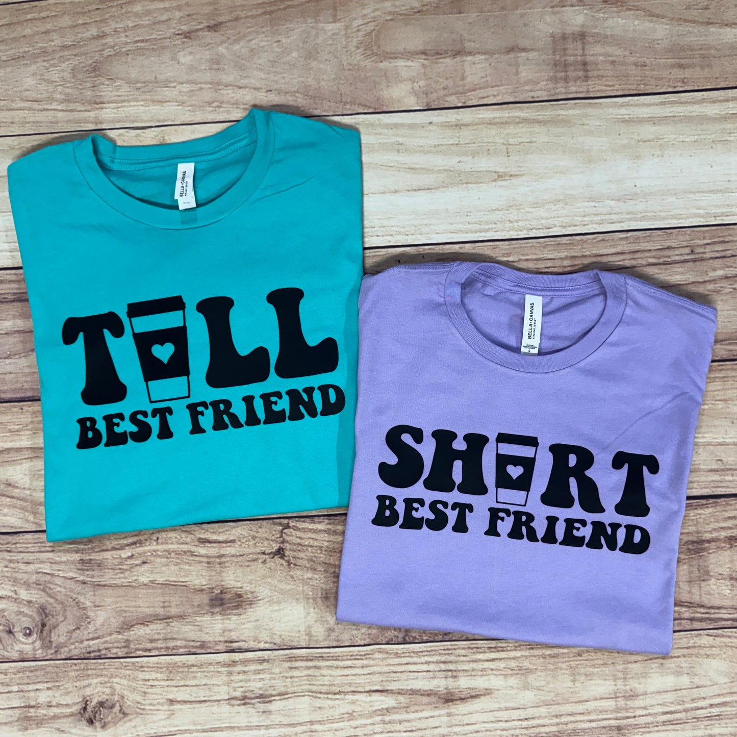 SHORT + TALL BEST FRIENDS