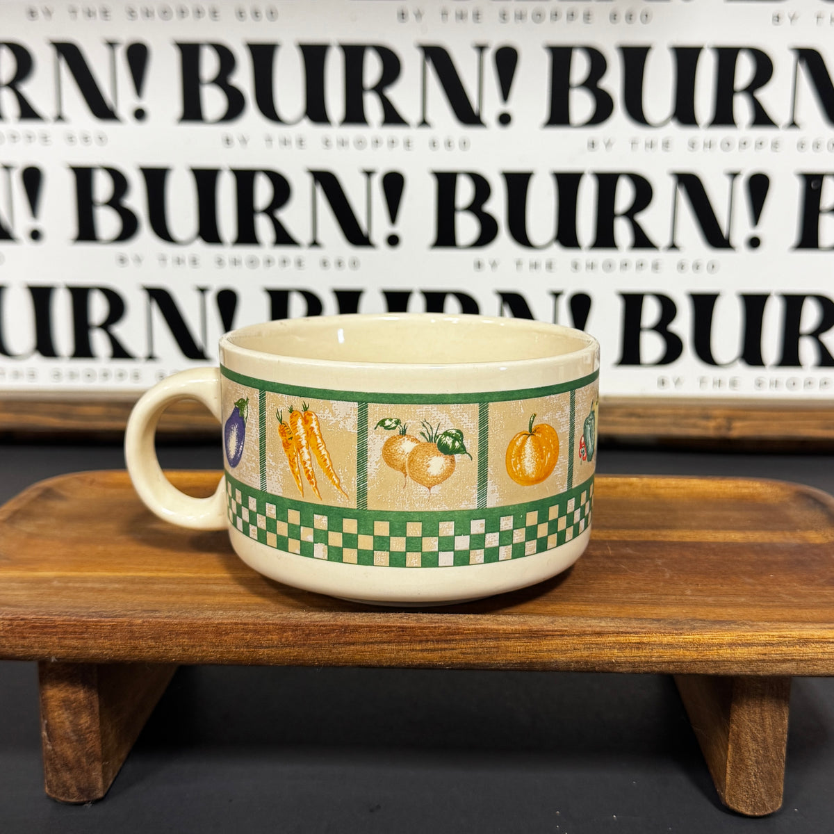 VEGGIE MUG {THRIFTY FLAMES}