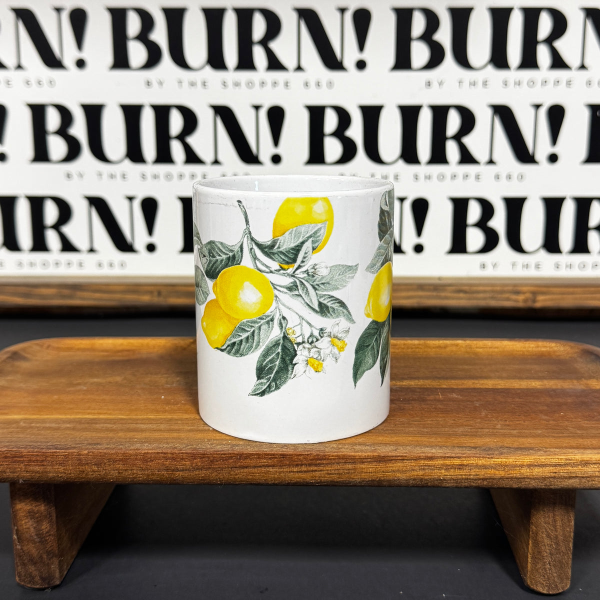LEMON MUG {THRIFTY FLAMES}