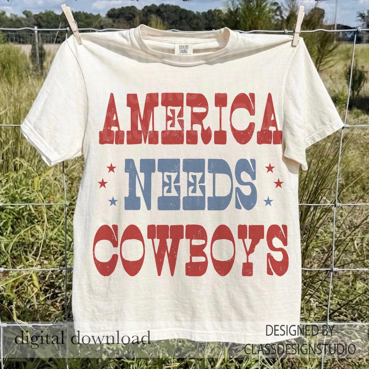 AMERICA NEEDS COWBOYS (SHOPPE SCORE)