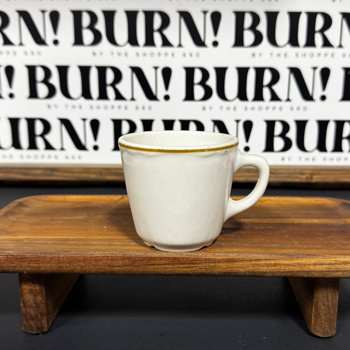 CUTIE COFFEE MUG {THRIFTY FLAMES}